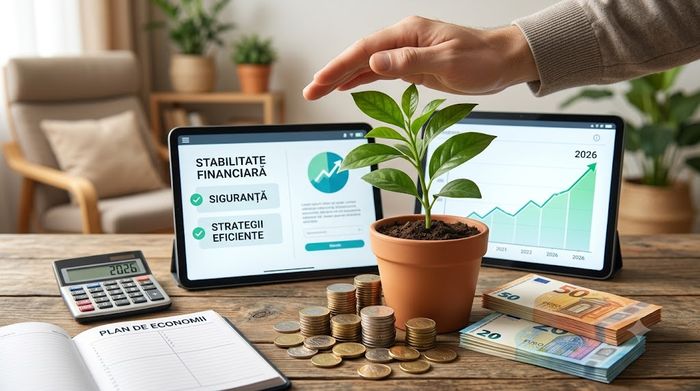 Strategii stabilitate financiară 2026 buget economii