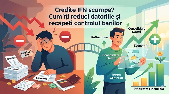 Reducere datorii IFN si refinantare credit