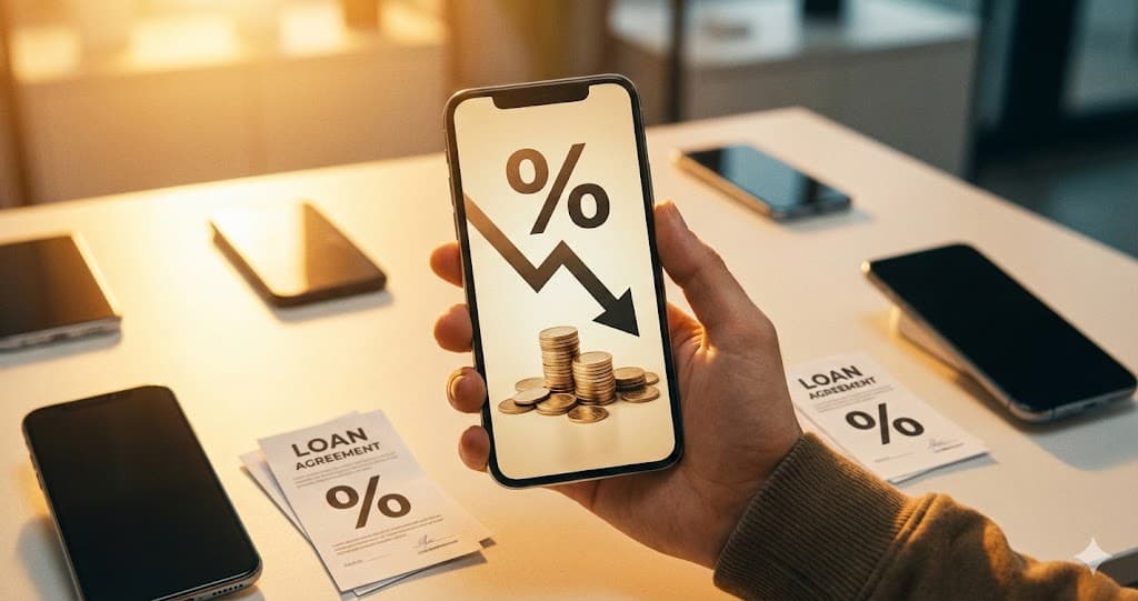 Oferte împrumut dobândă mică pentru achiziție smartphone și economii