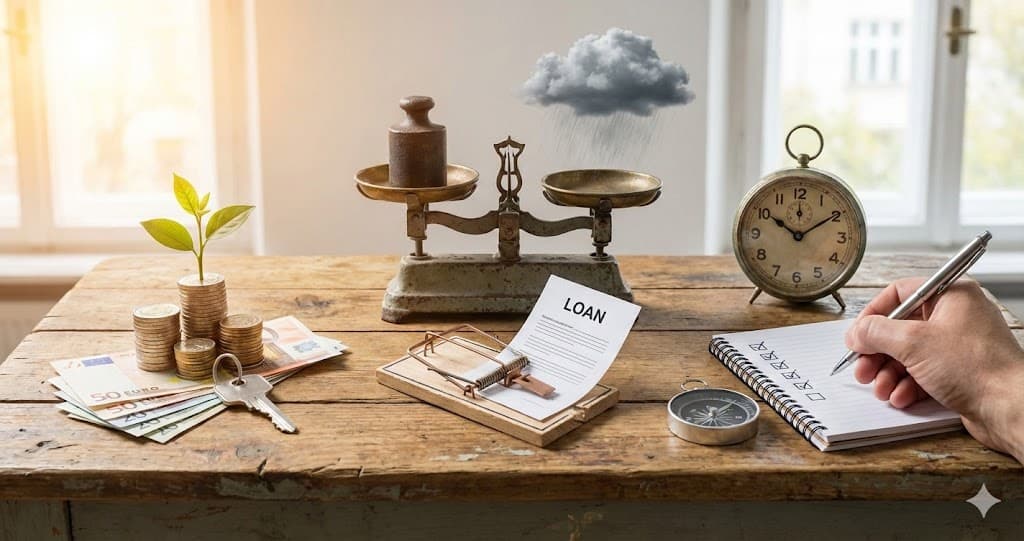 Plata anticipată credit: balanță între beneficii, riscuri și economii.